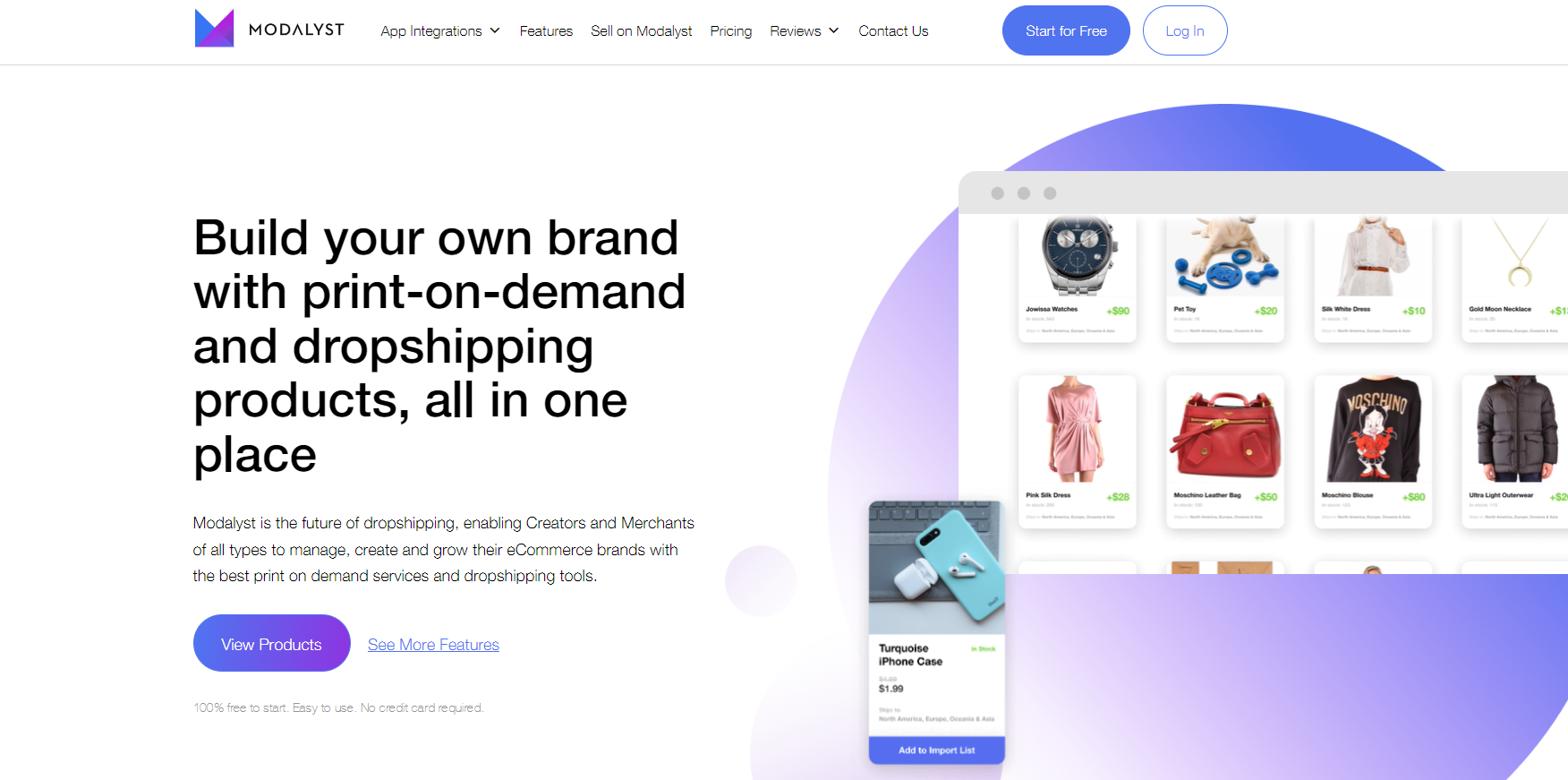 Modalyst dropshipping produc supplier