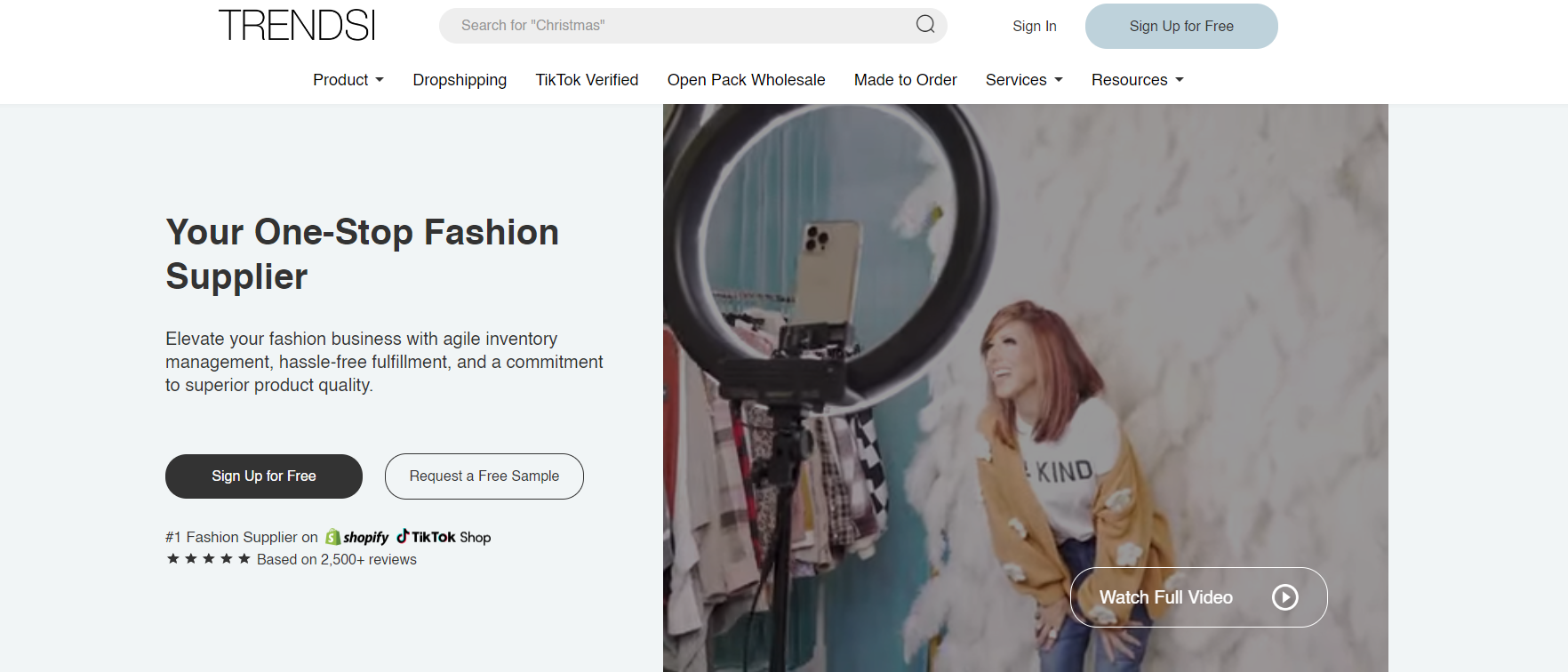 Trendsi one stop fashion supplier